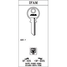 Llave Cilindro En Bruto Jma Acero If-D25