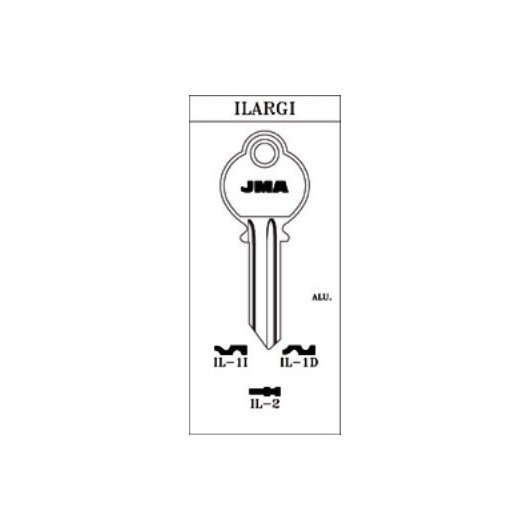 Llave Cilindro En Bruto Jma Acero Il-1I