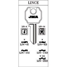 Llave Cilindro En Bruto Jma Acero Lin-4D