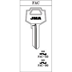 Llave Cilindro En Bruto Jma Acero -5D