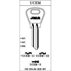 Llave Cilindro En Bruto Jma Acero Ucem-1D