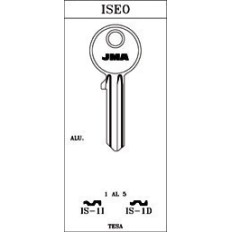 Llave Cilindro En Bruto Jma Acero Is-1D