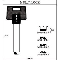 Llave Puntos En Bruto Jma Alpaca Negro Cabeza  Mul-T3.P