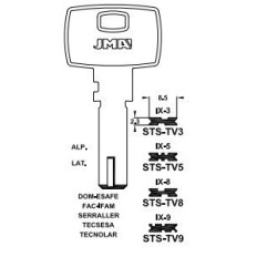 Llave Puntos En Bruto Jma Alpaca Sts-Tv5
