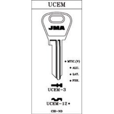 Llave Cilindro En Bruto Jma Acero Ucem-12