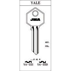 Llave Cilindro En Bruto Jma Acero Ya-22D