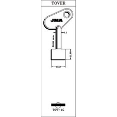 Llave De Gorja En Bruto Jma Laton Tov-1G