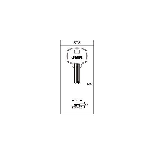 Llave Puntos En Bruto Jma Laton Sts-X5