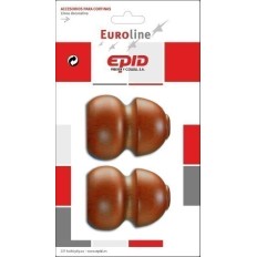 Terminal Barra Cortina 29Mm Madera Avell. Epid 2 Pz