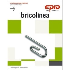 Garfio Cortina Simple Cincado Epid 36 Pz