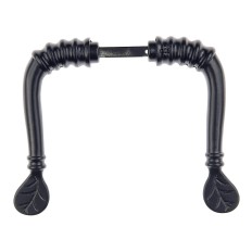 Manivela Puerta Forja  Trebol-150 Negro Tortajada