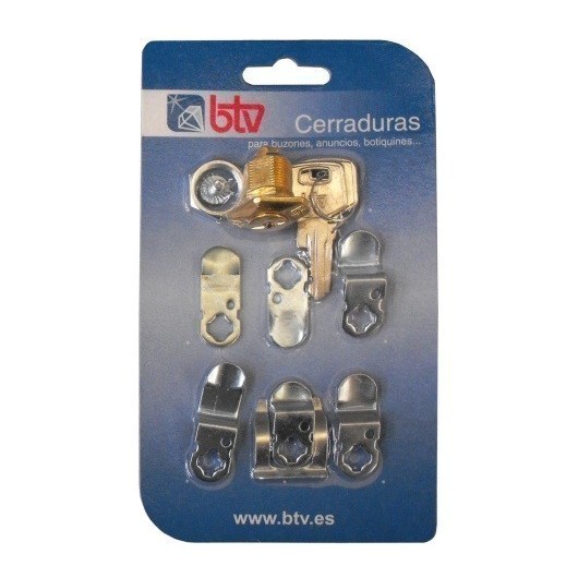 Cerradura Buzon 60004 Oro Btv