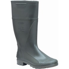 Bota Agua T40 Alta Monocolor Pvc Verde P'Agua