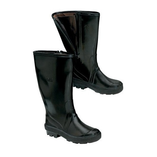 Bota Agua T42 Alta Ingenio Pvc Marron Forro Interior P'Agua