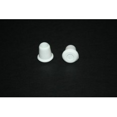 Contera Plastico Redonda Blanca 10 Mm.11510