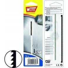 Pelo Marqueteria Segueta 13Cm 23Tpi Metales Plana Nº 5 12
