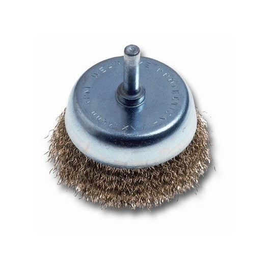 Cepillo Industrial Taza Taladro 070 Mm Acero/Latonado Pg Maxi