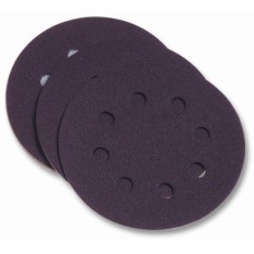 Disco Lija Papel Perforado  Velcro 125 Mm Para Lijadora  Grano 240 Pg Maxi 10 P