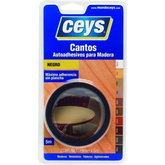 Canto Carpinteria Madera Ceys Negro 850102 5 Mt