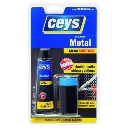 Reparador Superficie Metal Bic 40Ml+40Gr Metalceys Ceys