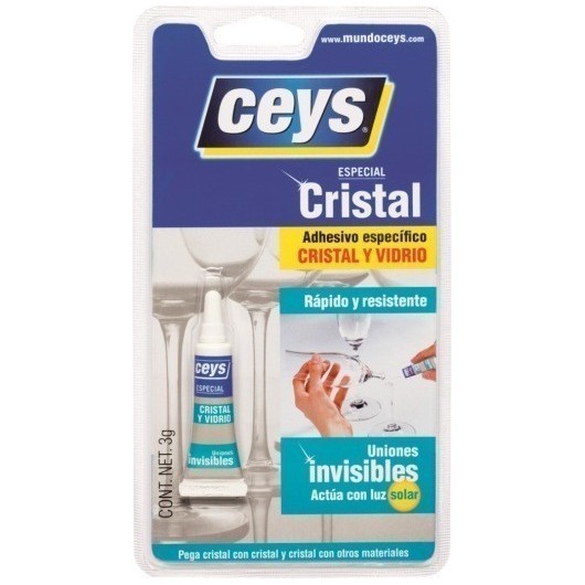 Adhesivo Vidrio 3 Gr Cristalceys Ceys