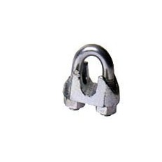 Sujetacable Sujeccion  741 3/16"Ø4-5 Acero Galvanizado Garra 50 Pz