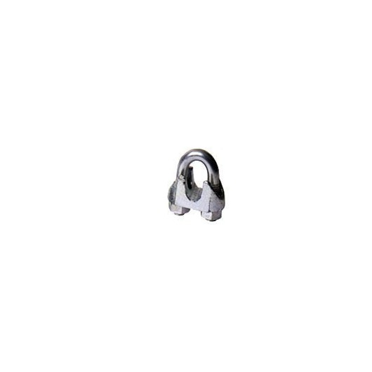 Sujetacable Sujeccion  741 3/16"Ø4-5 Acero Galvanizado Garra 50 Pz