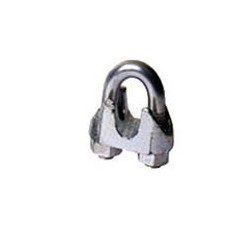 Sujetacable Sujeccion  741 5/16"Ø8 Acero Galvanizado Garra 25 Pz