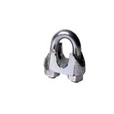 Sujetacable Sujeccion  741 1/2"Ø13 Acero Galvanizado Garra 10 Pz