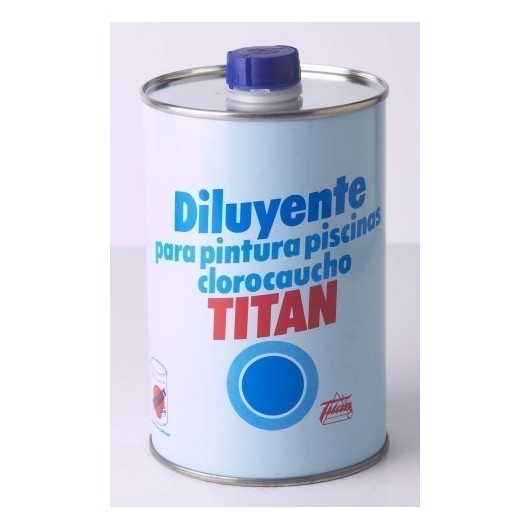 Diluyente Pintura Piscina Al Disolvente Titan 1 Lt