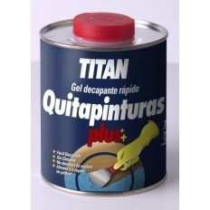 Quitapinturas Preparacion Madera 750 Ml Gel Titan-Plus Tita