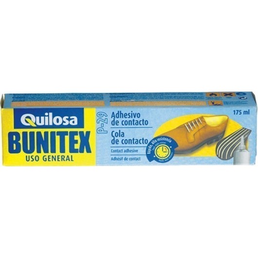 Adhesivo Contacto 175 Ml Bunitex P-29 Tubo Quilosa