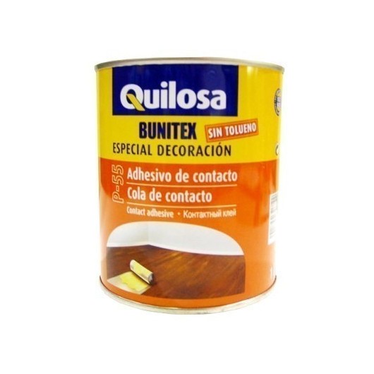 Pegamento Contacto 1 Lt Bunitex P-55 Bote Quilosa