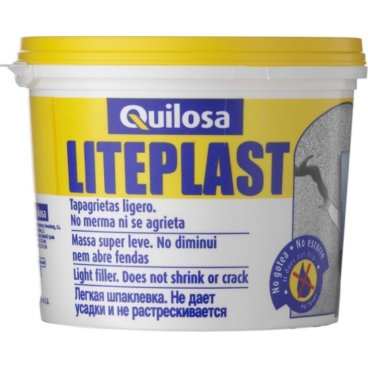 Pasta Restaurancion Grietas 250 Ml Bl Int/Ext Liteplast Quilosa