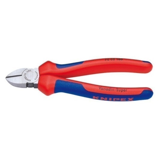 Alicate Corte Diagonal 160Mm M/Bim Knipex