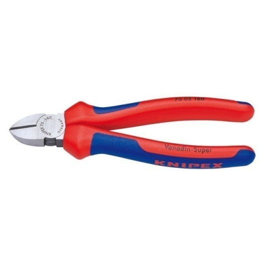 Alicate Corte Diagonal 180Mm M/Bim Knipex