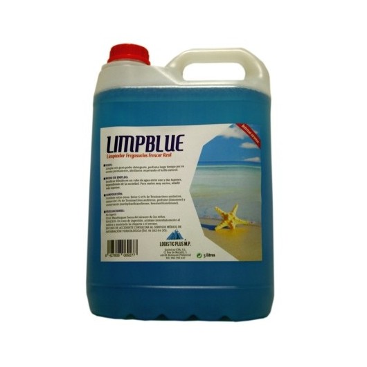 Fregasuelos Limp 5Lt Liq Fres/Azul Garrafa Limpblue Logistic