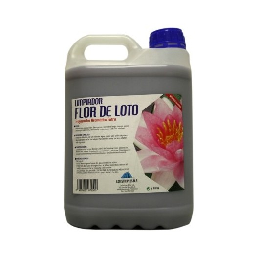 Fregasuelos Limp 5Lt Liq Flor De Loto Garrafa Logistic 5 Lt