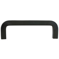 Manillon Puerta Forja  210X34Mm M-116 Negro Con Placa 