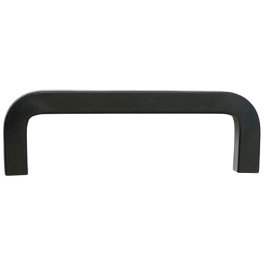 Manillon Puerta Forja  210X34Mm M-116 Negro Con Placa 