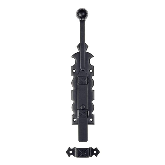 Pasador Sobreponer 20Cm Nº5 Negro Rustico Tortajada