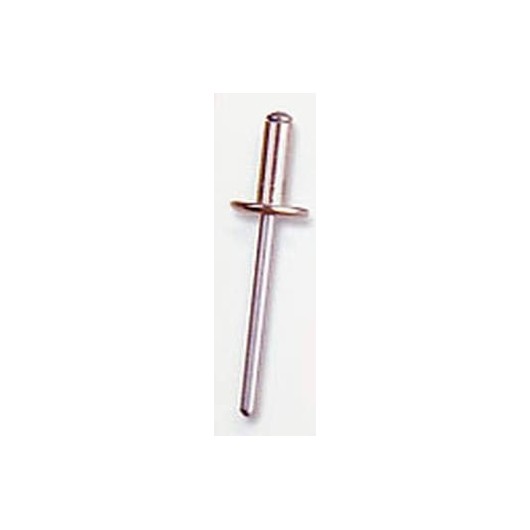 Remache Fijacion 4,8X14Mm Cabeza Ancha Aluminio Minicaja Bralo 25 Pz