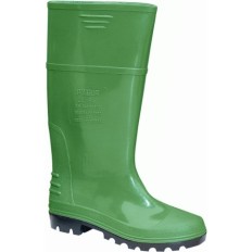 Bota Agua T44 Alta Bicolor Verdesubio Pvc Verde/Negro  P'Agua
