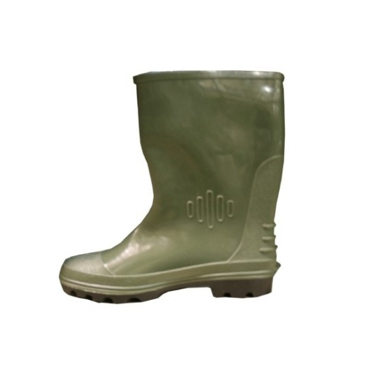 Bota Agua T44 Baja Bicolor Verdesubio Pvc Verde/Negro  P'Agua