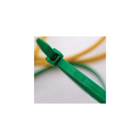 Brida 2,5X075Mm Nylonon Blanco Sapiselco 100 Pz