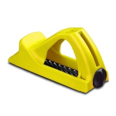 Cepillo Carpintero Surform Hoja 140Mm Corto Sintetico Amarillo Stanley