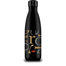 Botella Agua 500Ml Inox Ne Letras Oroley