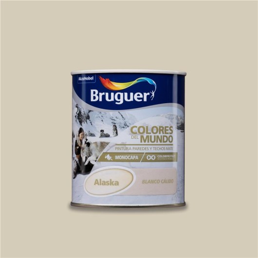 Pintura Plastica Monocapa Colores Del Mundo Mate 750 Ml Alas