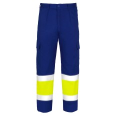 Pantalon Trabajo T42 Al.Vis.  Poli.Tergal Af-Am L3000 Mltibo