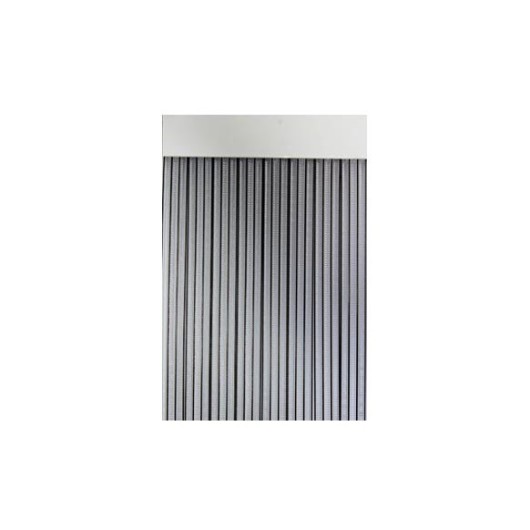 Cortina De Puerta Cinta Duero-Negro/Transparente 90 X 210 Cm